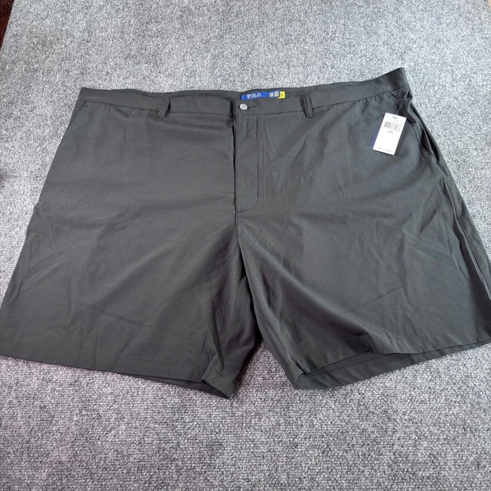 Polo Ralph Lauren Performance Shorts Mens 52B Black Stretch NWT Golf Big & Tall